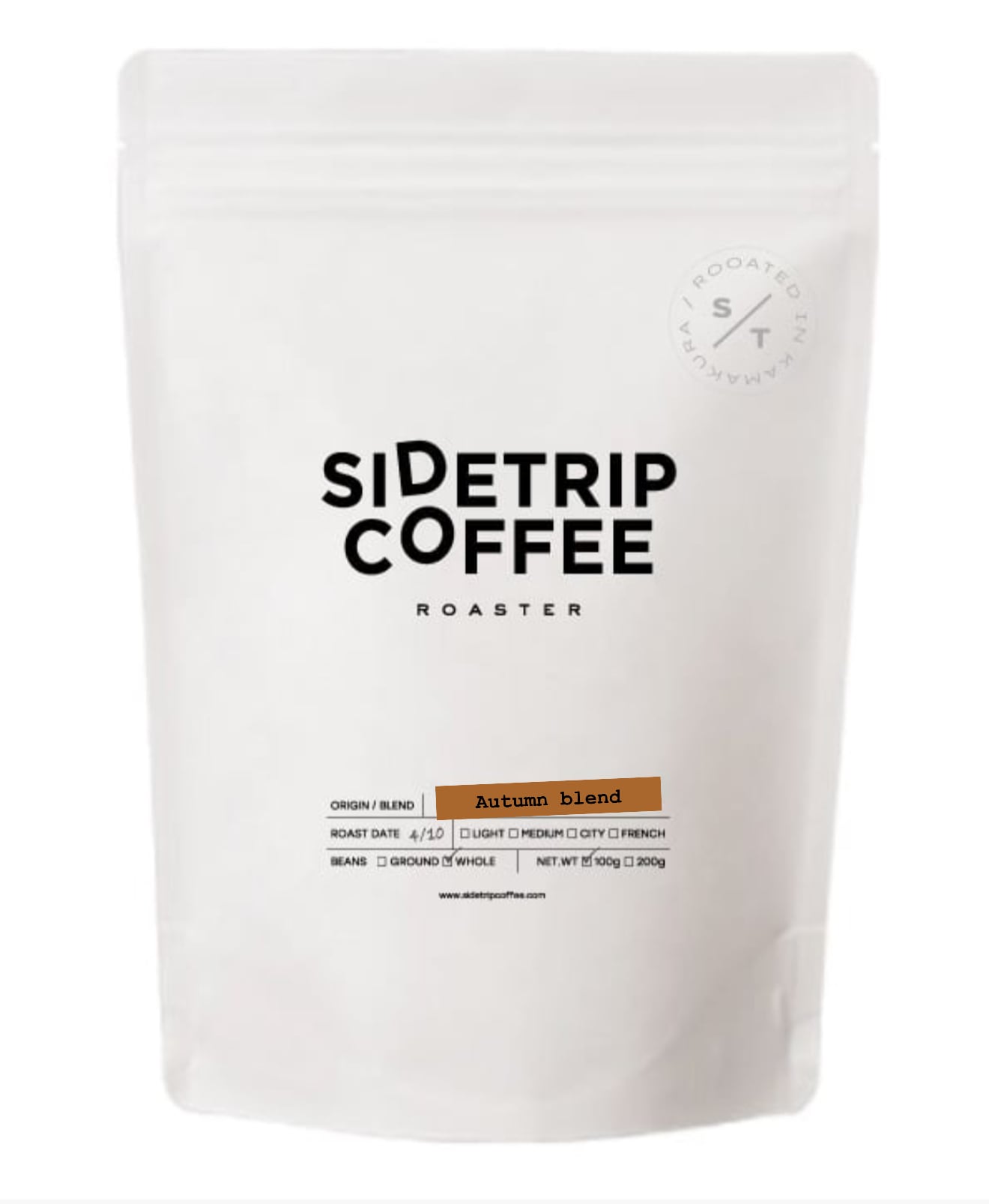 AUTUMN BLEND』期間限定ブレンド （100g） | SIDETRIP COFFEE