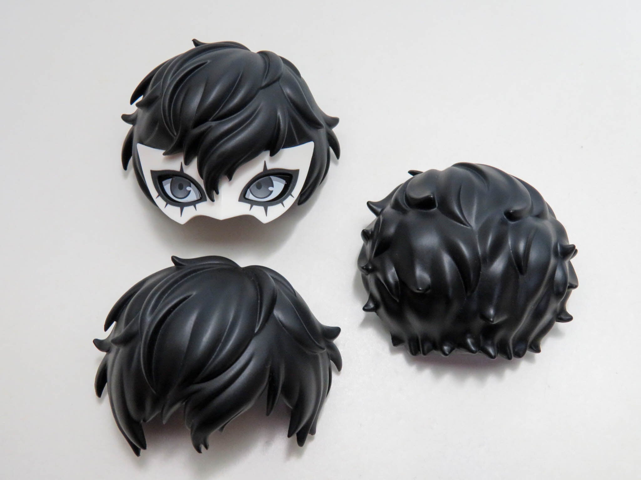 再入荷(A−ランク)【989】 ジョーカー 髪パーツ ショートとマスク ねんどろいど