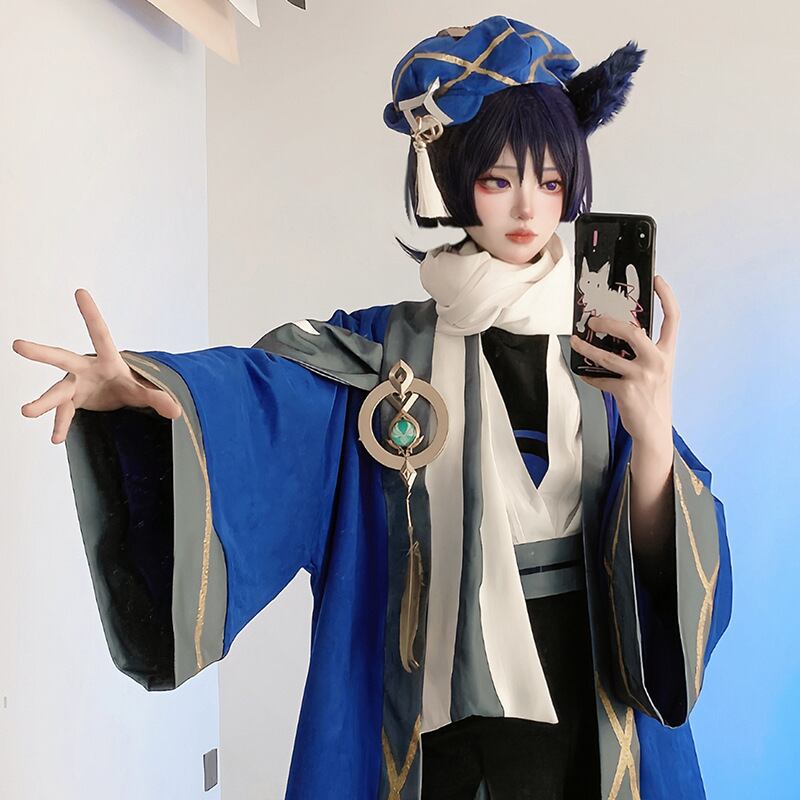 原神 げんしん Genshin 放浪者 散兵 スカラマシュ 同人衣装 キノコン