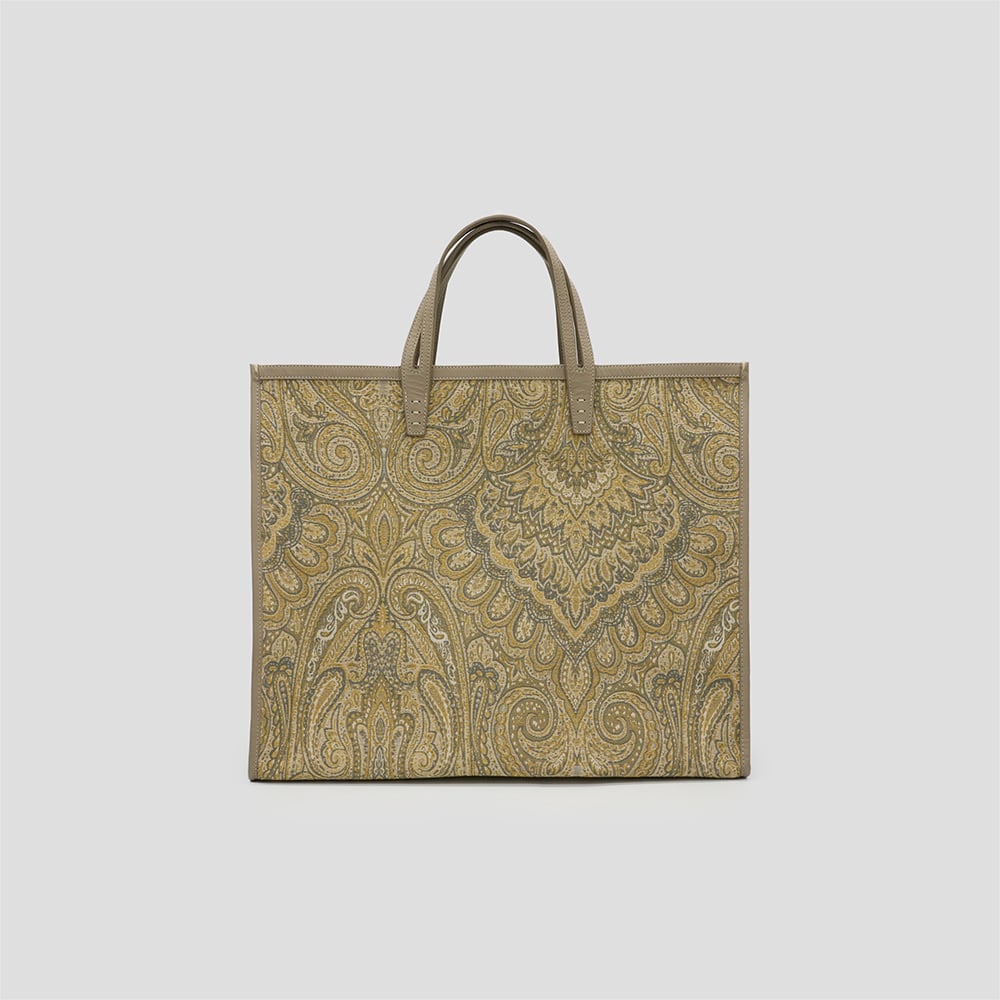 A VACATION TANK PAISLEY YELLOW