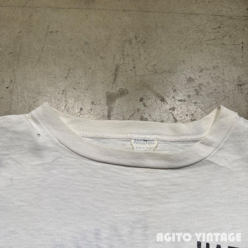 60's~ CHAMPION HARLEY DAVIDSON 染込みプリントTee チャンピオン
