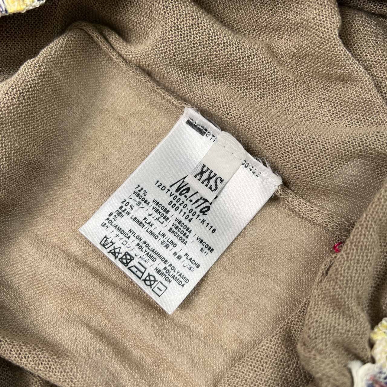 Nolita ノリータ 切替 ニット ワンピース シャツ XXS /レディース/コロネット代理