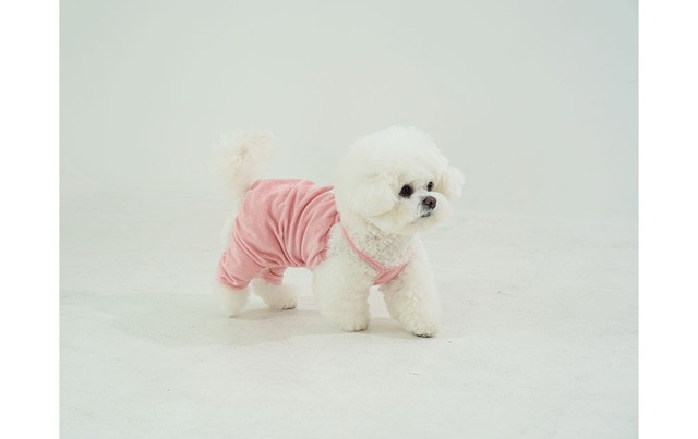 〈即納アイテム〉OUNCE テリーオールインワン（ピンク)