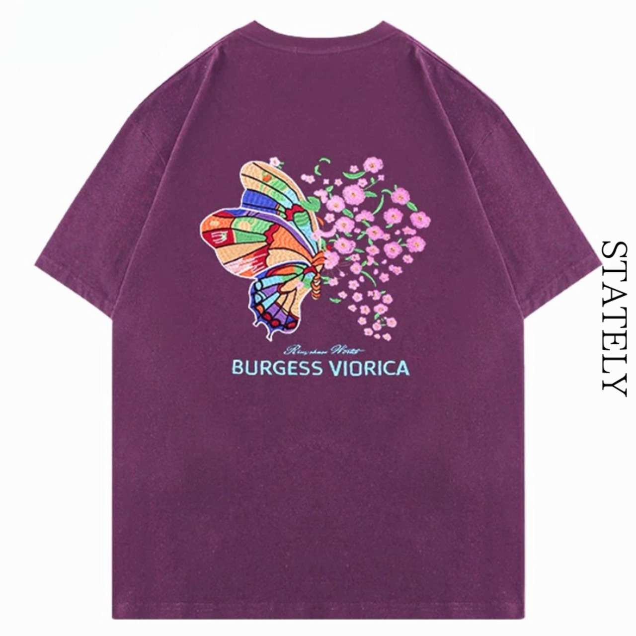 Butterfly Bloom Tee/3color_T308・画像4