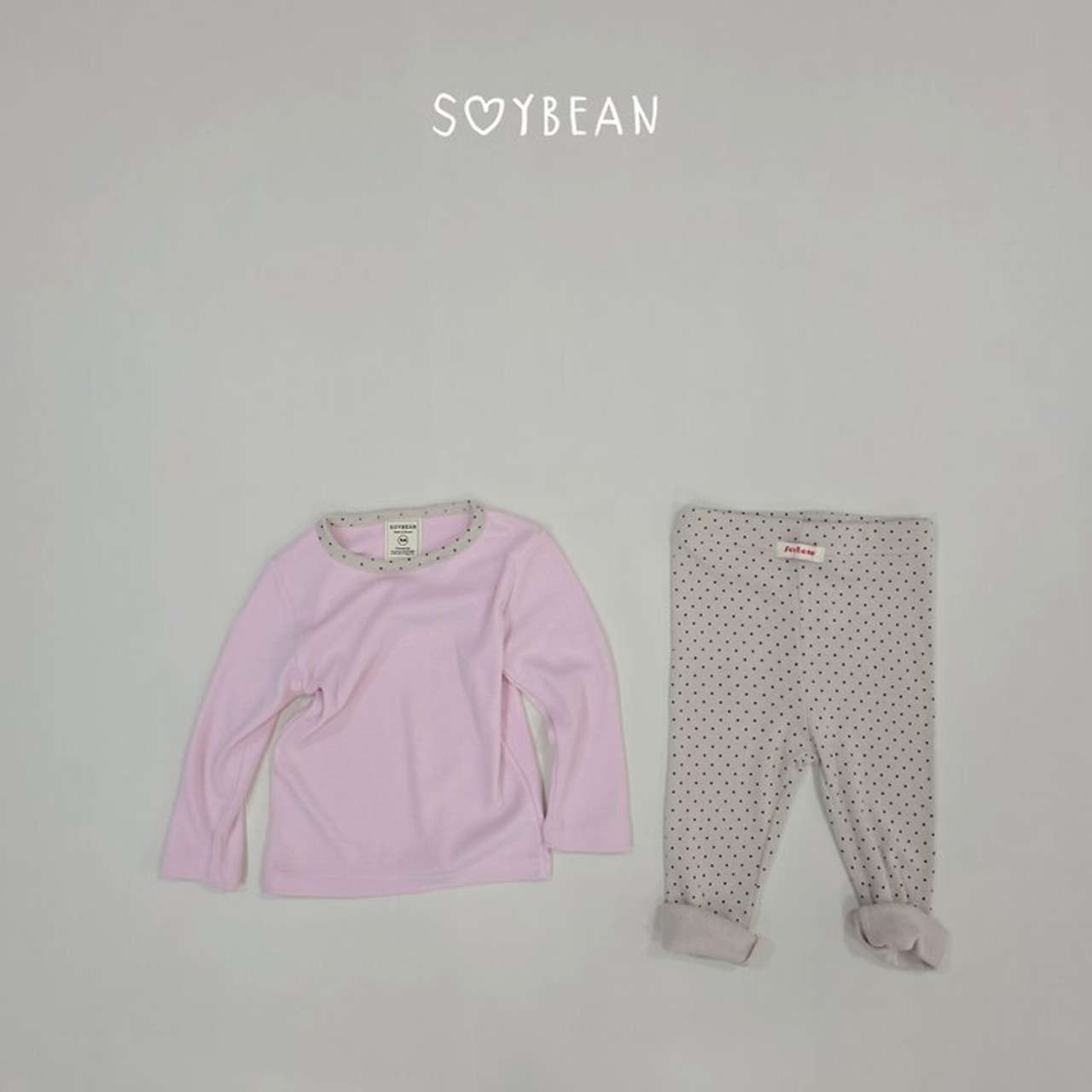 【取寄】SOYBEAN　キュンキュンドットルームウェア｜秋服｜韓国子供服｜ 26/AT