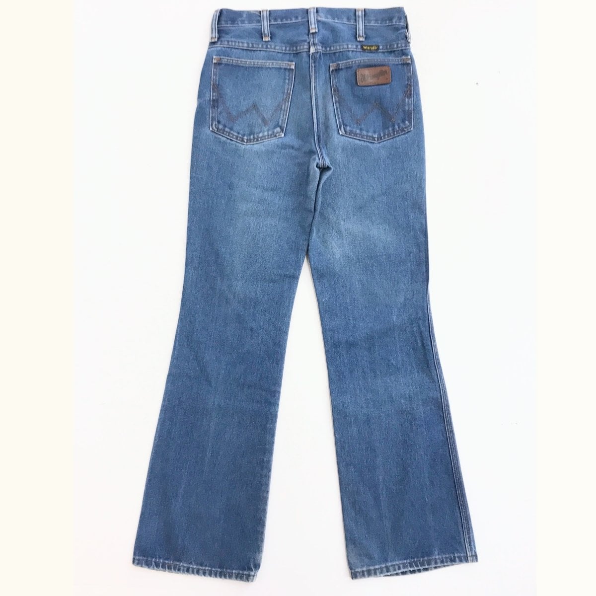 股下7860s VINTAGE  WRANGLER  ホワイト デニム パンツ W30