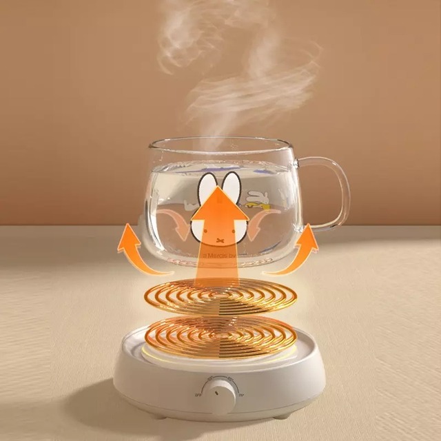 Miffy Mug Warmer ミッフィーちゃんマグカップウォーマー レトロ 紅茶 ガラス おうちカフェ プレゼント用 Shyshi Official 輸入雑貨販売
