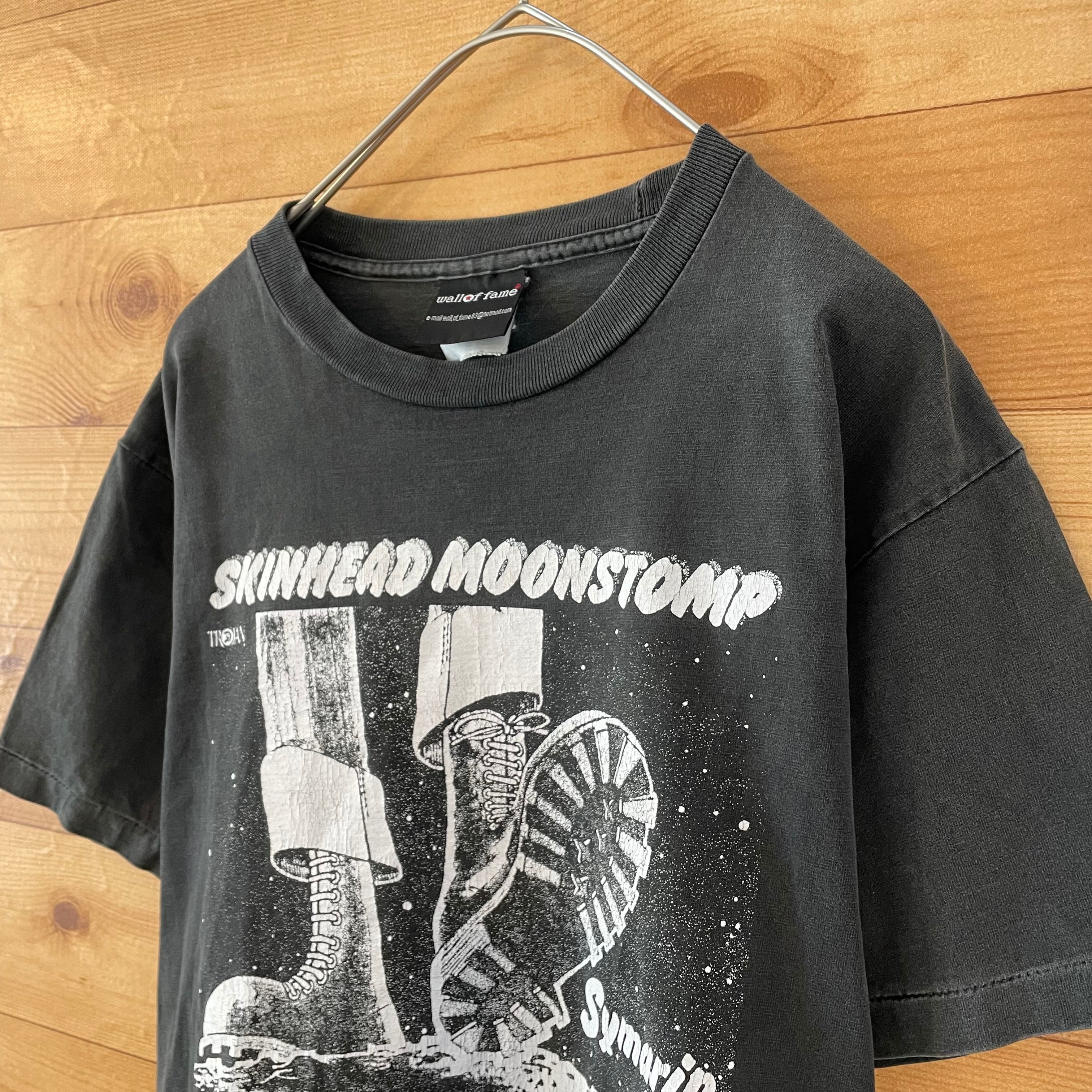 WALLOFFAME バンド　シングルステッチ　バンT Tシャツ　黒