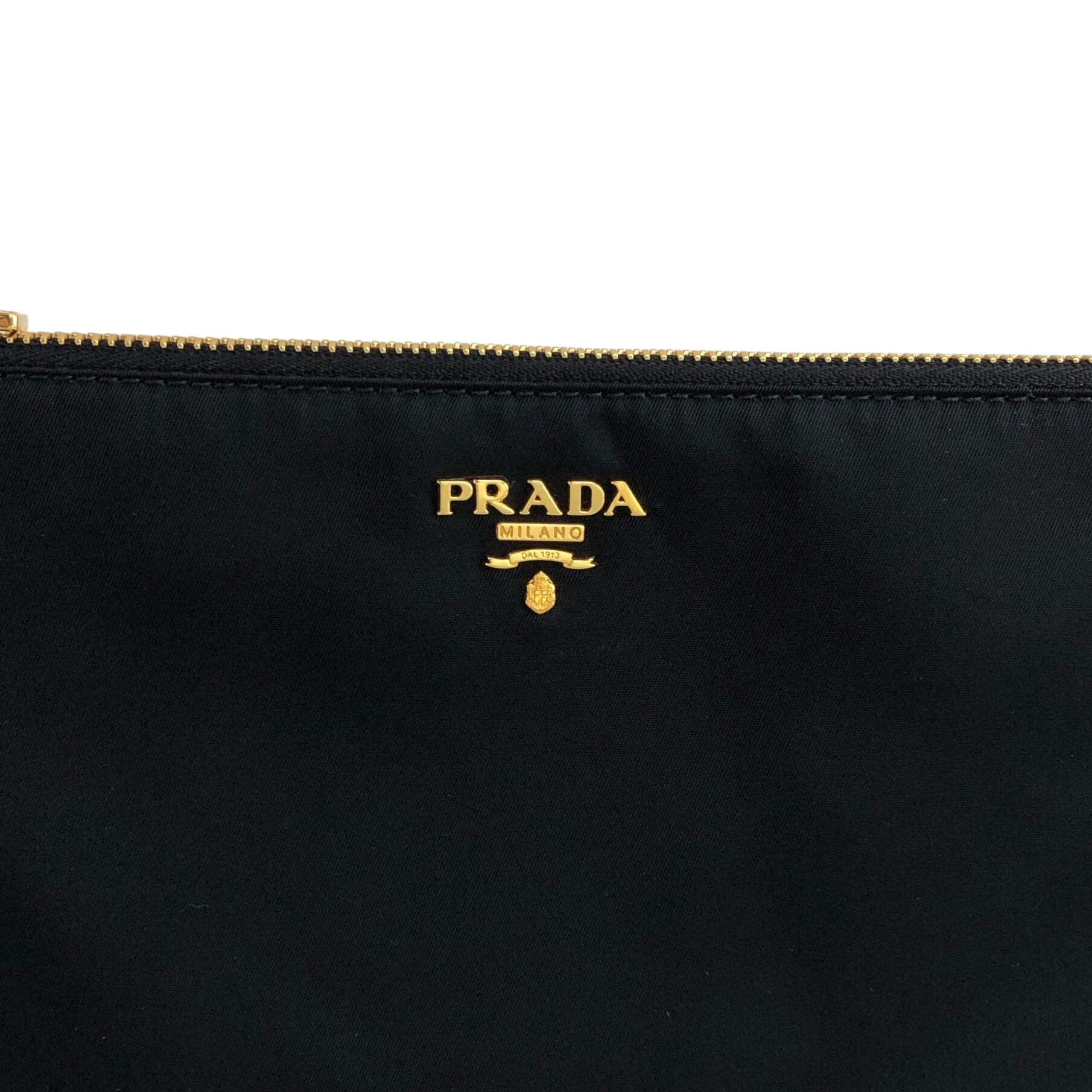 PRADA プラダ ショルダーバッグ ブラック ロゴ ナイロン アクセサリー