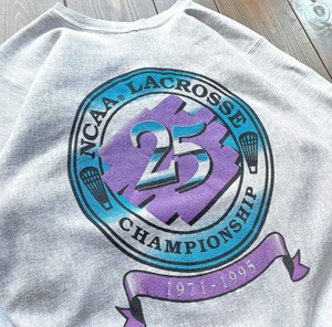 90s  Champion ReverseWeave〝NCAA LACROSSl  CHAMPION SHIP〟 Made in Mexico / Size LARGE