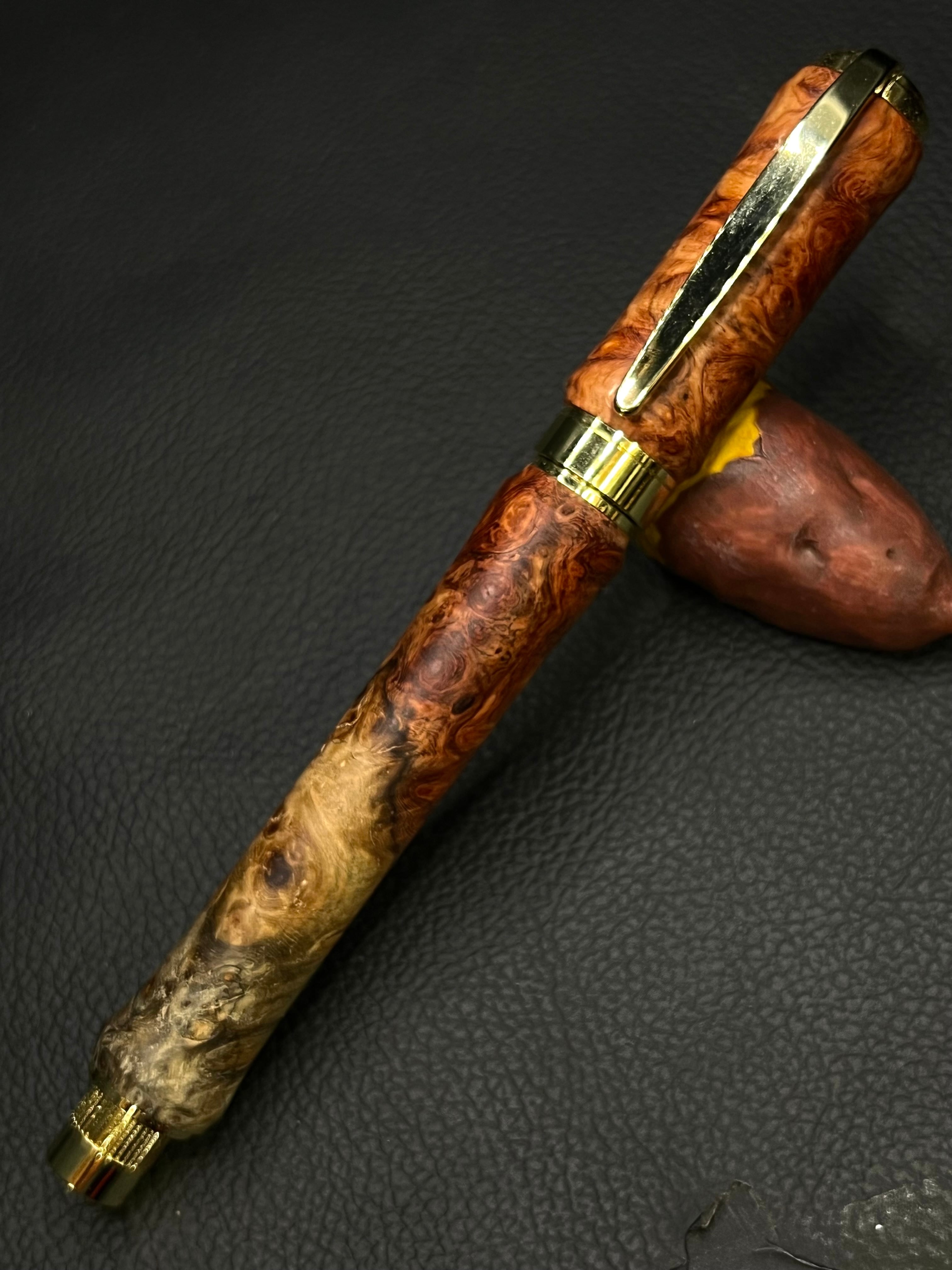 20 黒柿 縮み杢 0.3mmシャープペンシル | こぶた工房