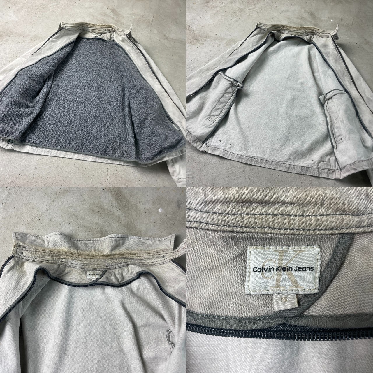 90年~00年代 Calvin Klein カルバンクライン CK スイングトップ ワーク 