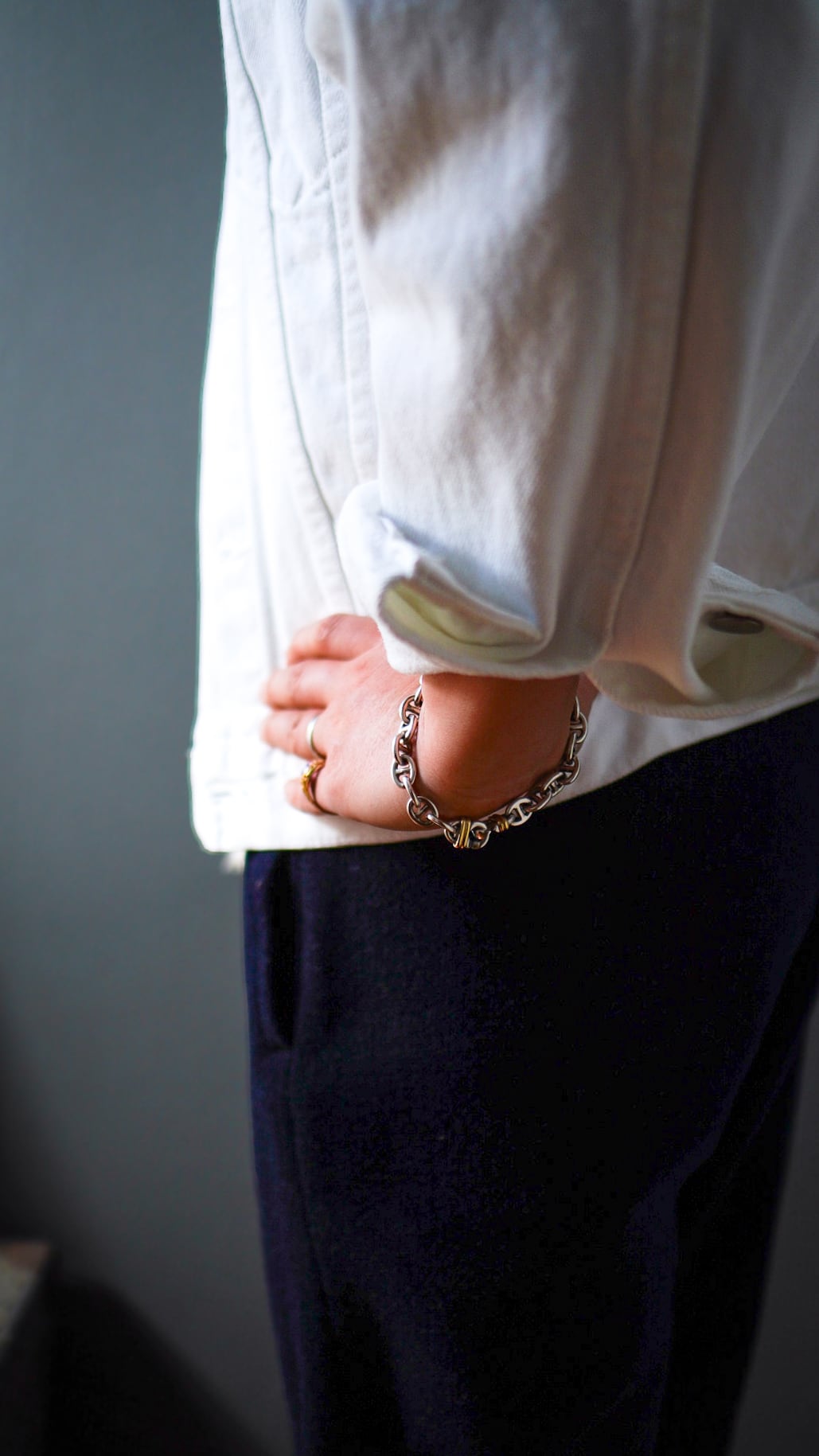 VINTAGE】TIFFANY&Co. ティファニー アンカーチェーン ブレスレット