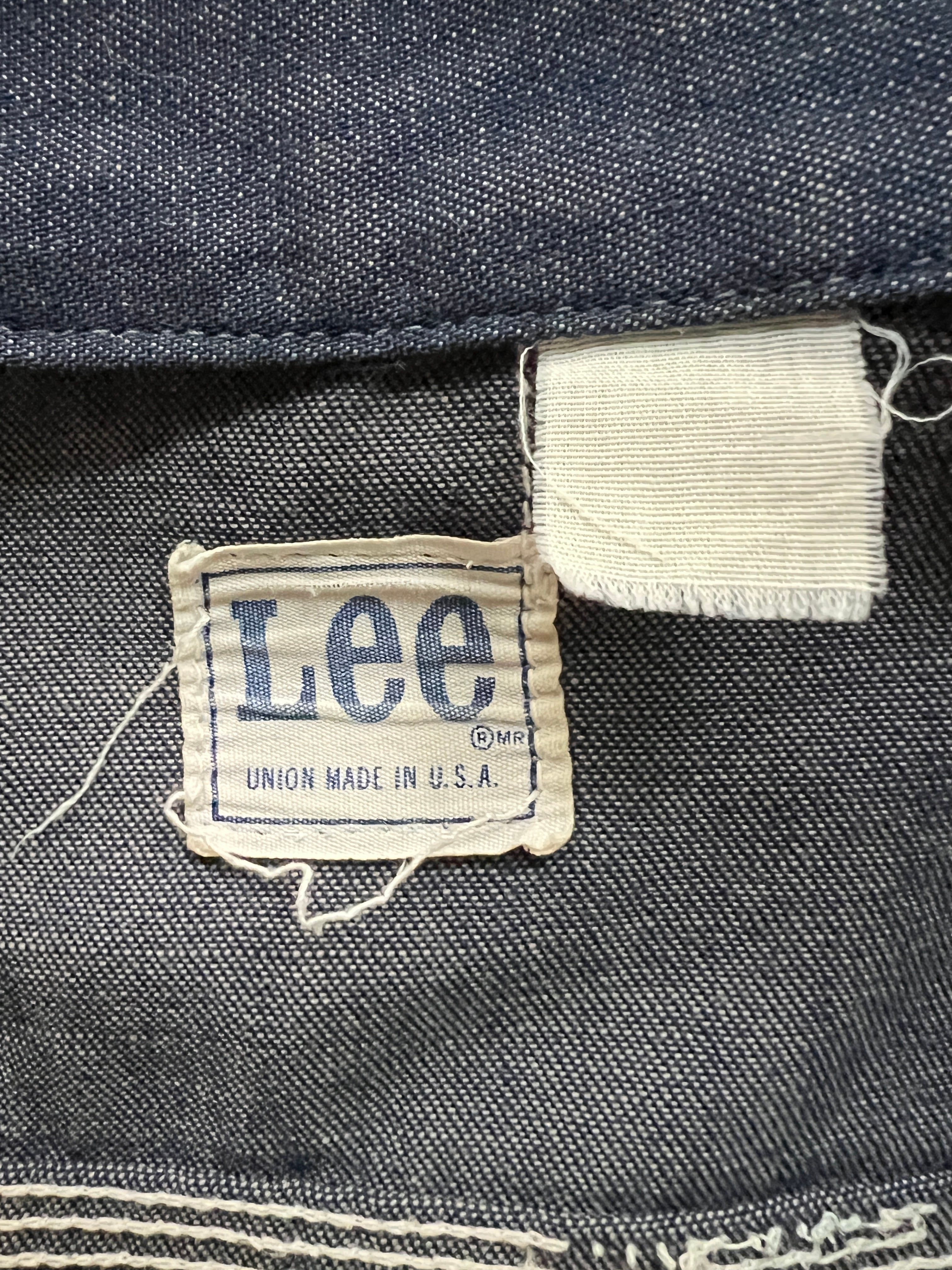 70's Lee 91-B デニムジャケット 濃紺 USA製