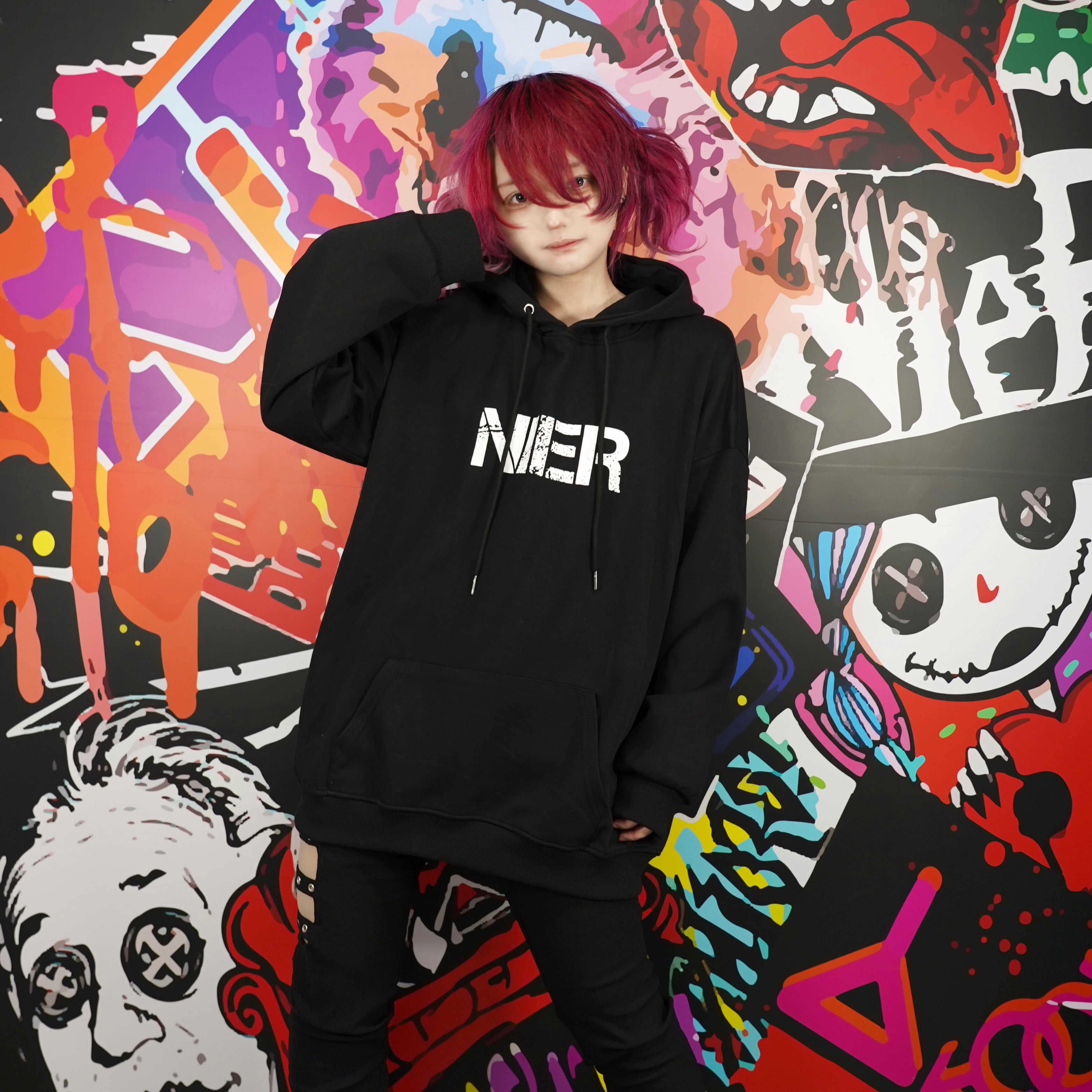 NieR ROSE HOODIE | NIER CLOTHING