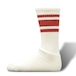 DECKA QUALITY SOCKS 80's Skater Socks  2nd Collection　Red