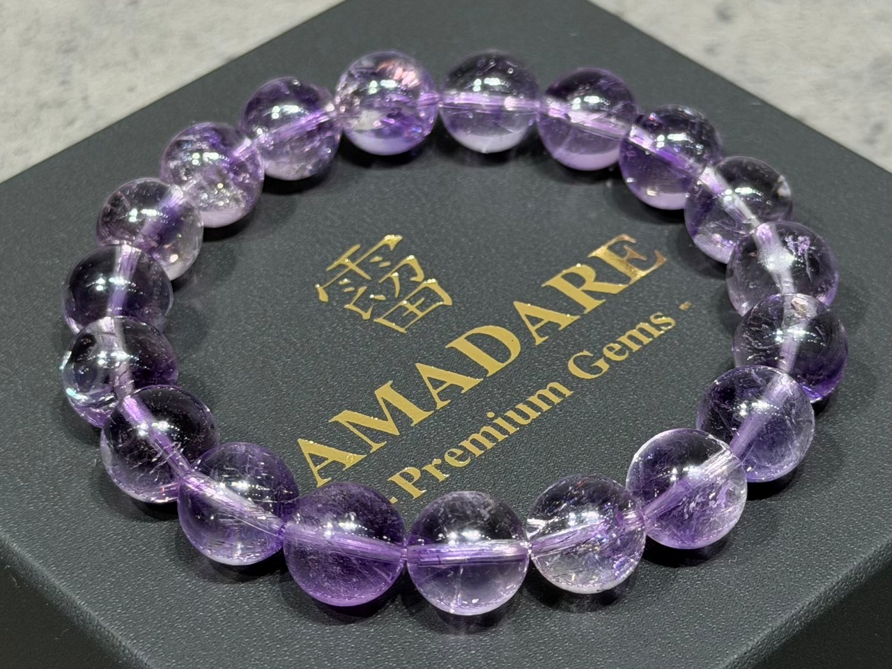 No.2301-2 【S】アメジストスーパーセブンブレスレット