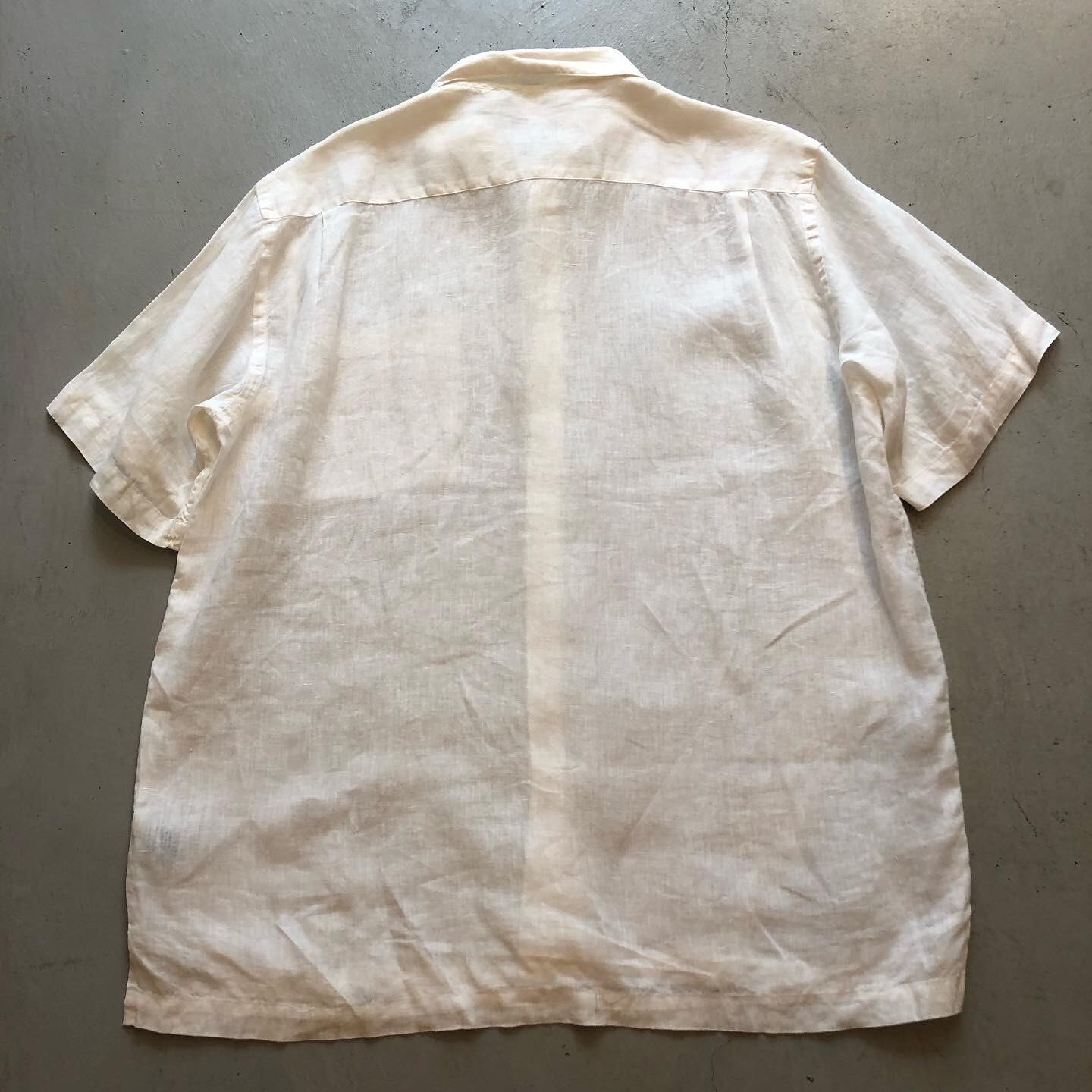 90s Neiman Marcus linen shirt【高円寺店】 | What