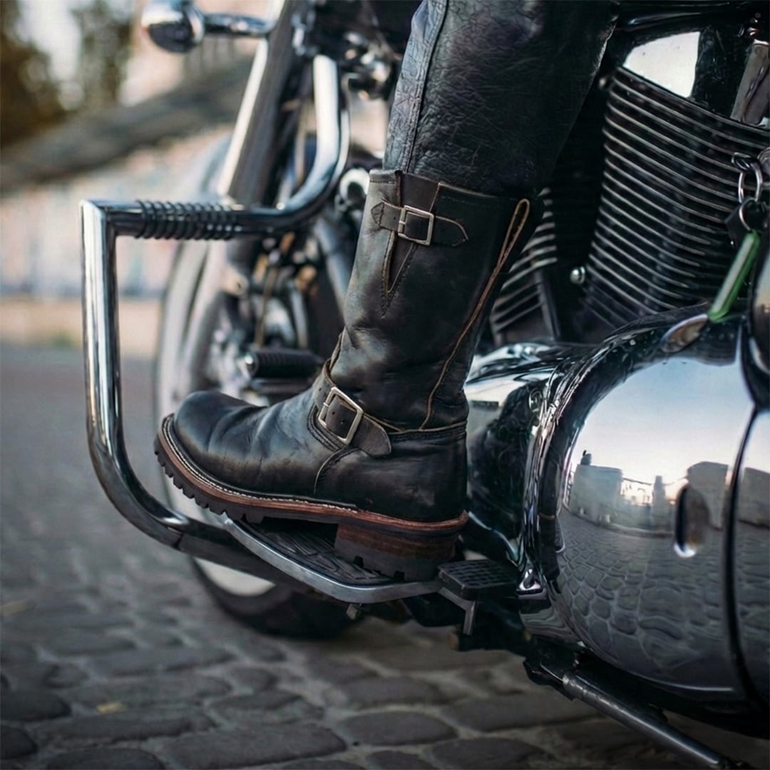 TS-015 / ENGINEER BOOTS / BLACK | 瀧口商店