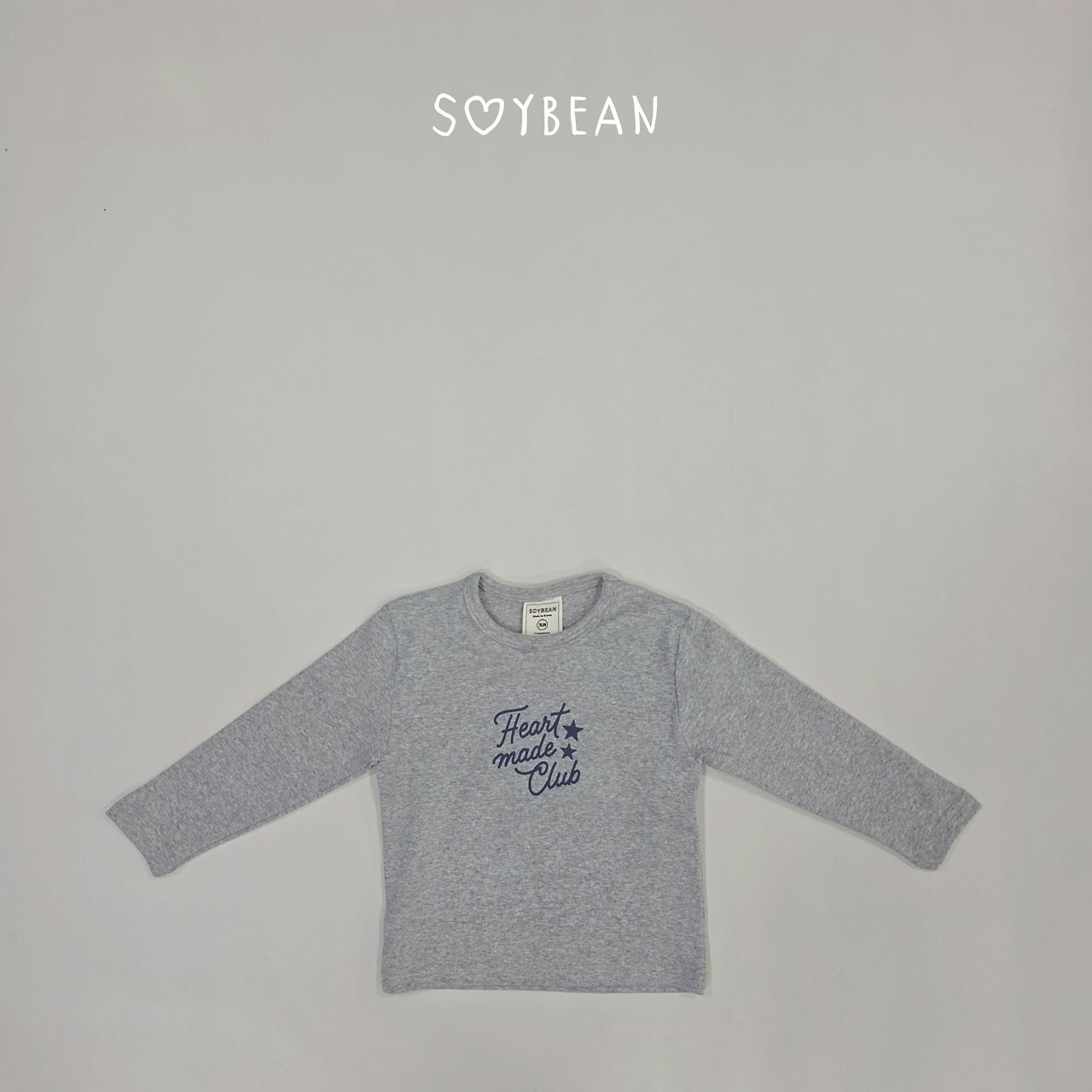 韓国子供服 / 26Autumn / soybean / メイド スリムTシャツ / キッズ服 / ジュニア服 / 秋服 *XS~JM*