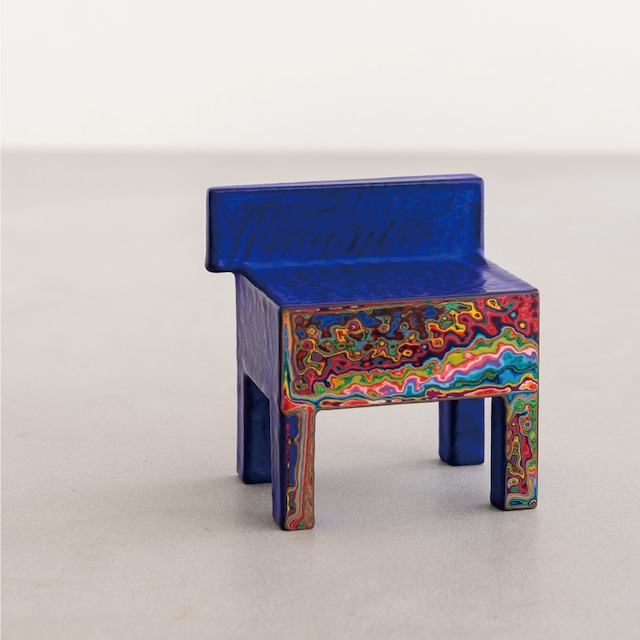 HATTORI KOUHEI ​/ color sclupture #08　mini chair 6