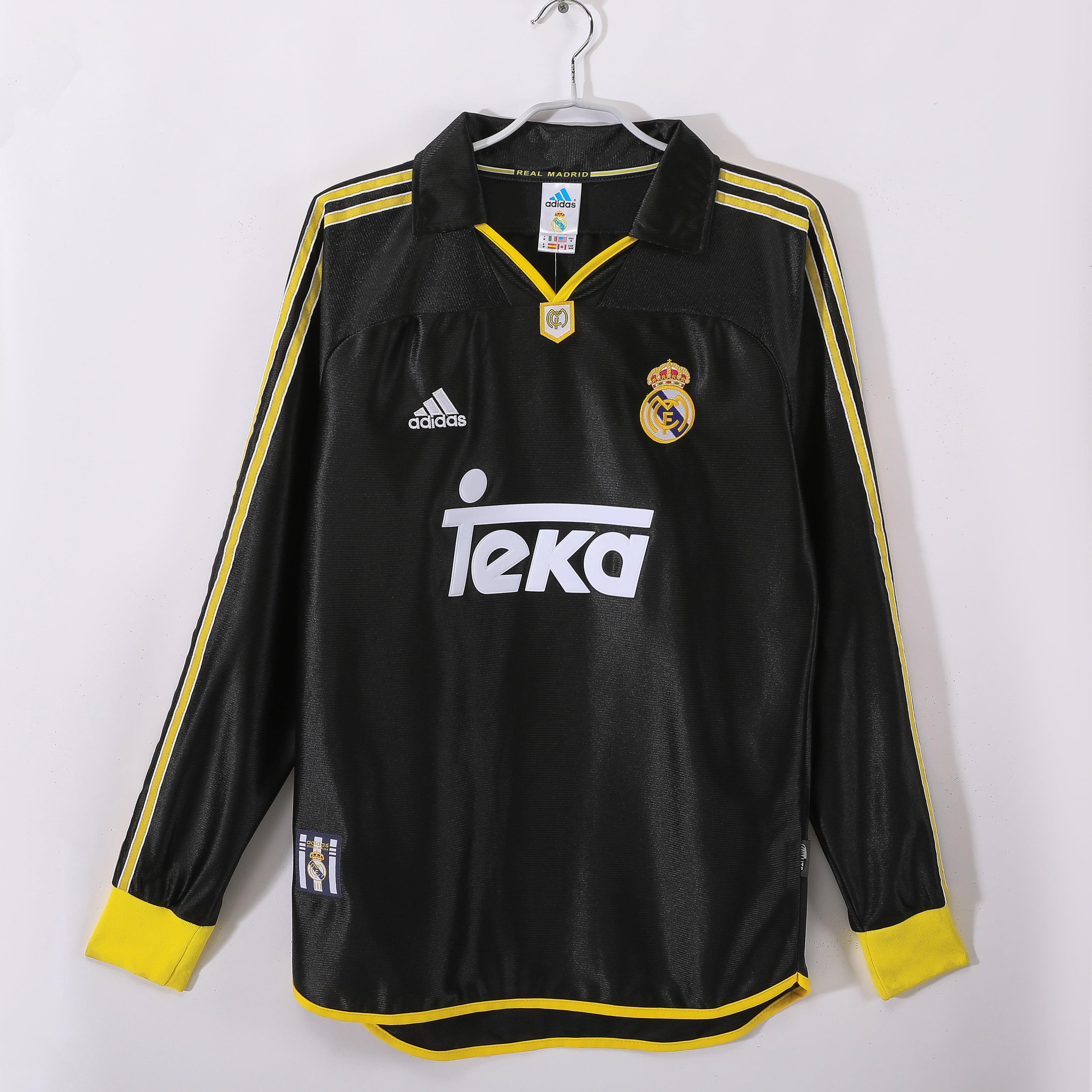 Retro long sleeve 06-07 Real Madrid Home Jersey レアル マドリード