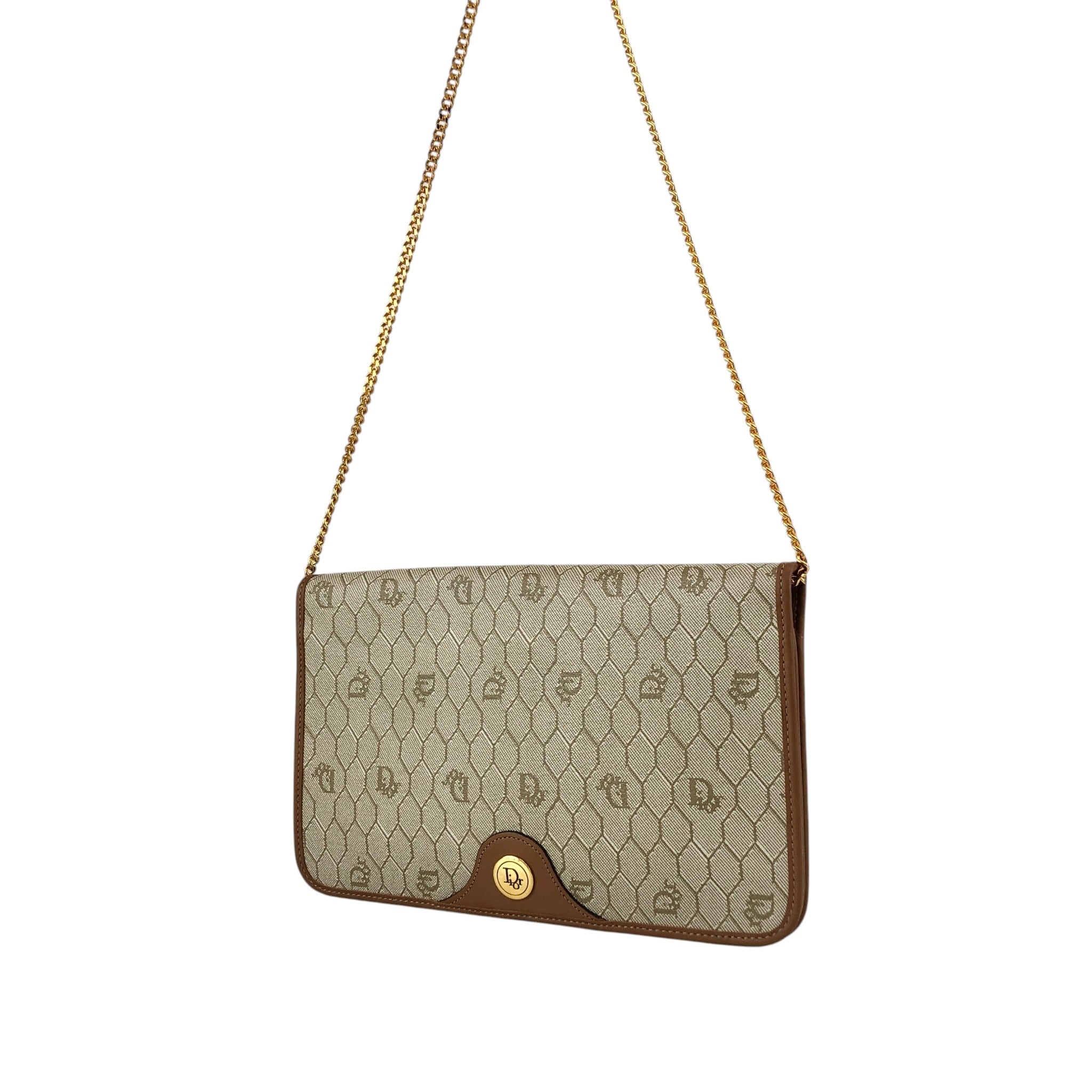 Christian Dior クリスチャンディオール ハニカムロゴショルダー Christian Dior クリスチャン ディオール ハニカム ショルダーバッグ