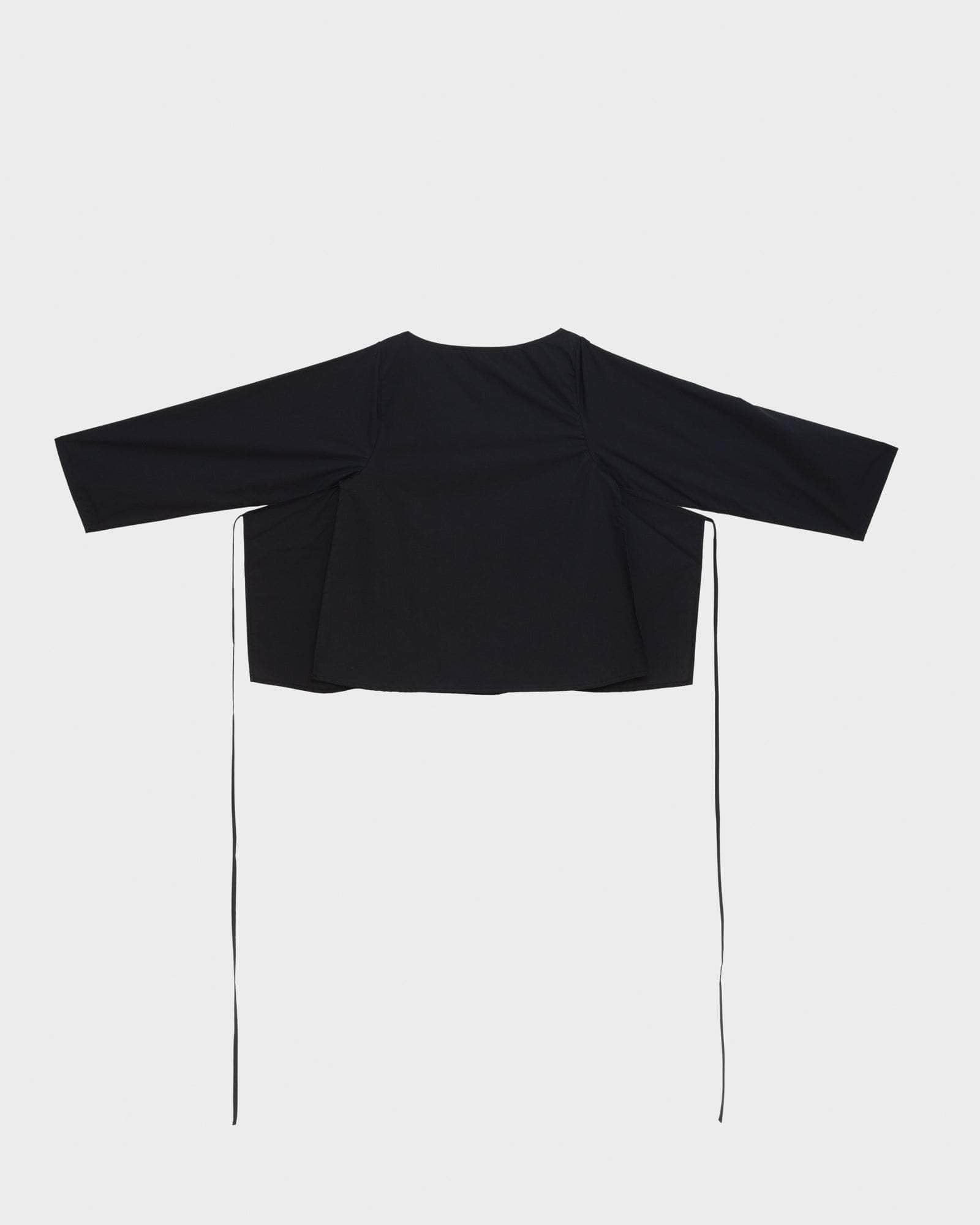 Baserange (ベースレンジ) DECTI LONG SLEEVE TOP (BLACK) | H Nagano