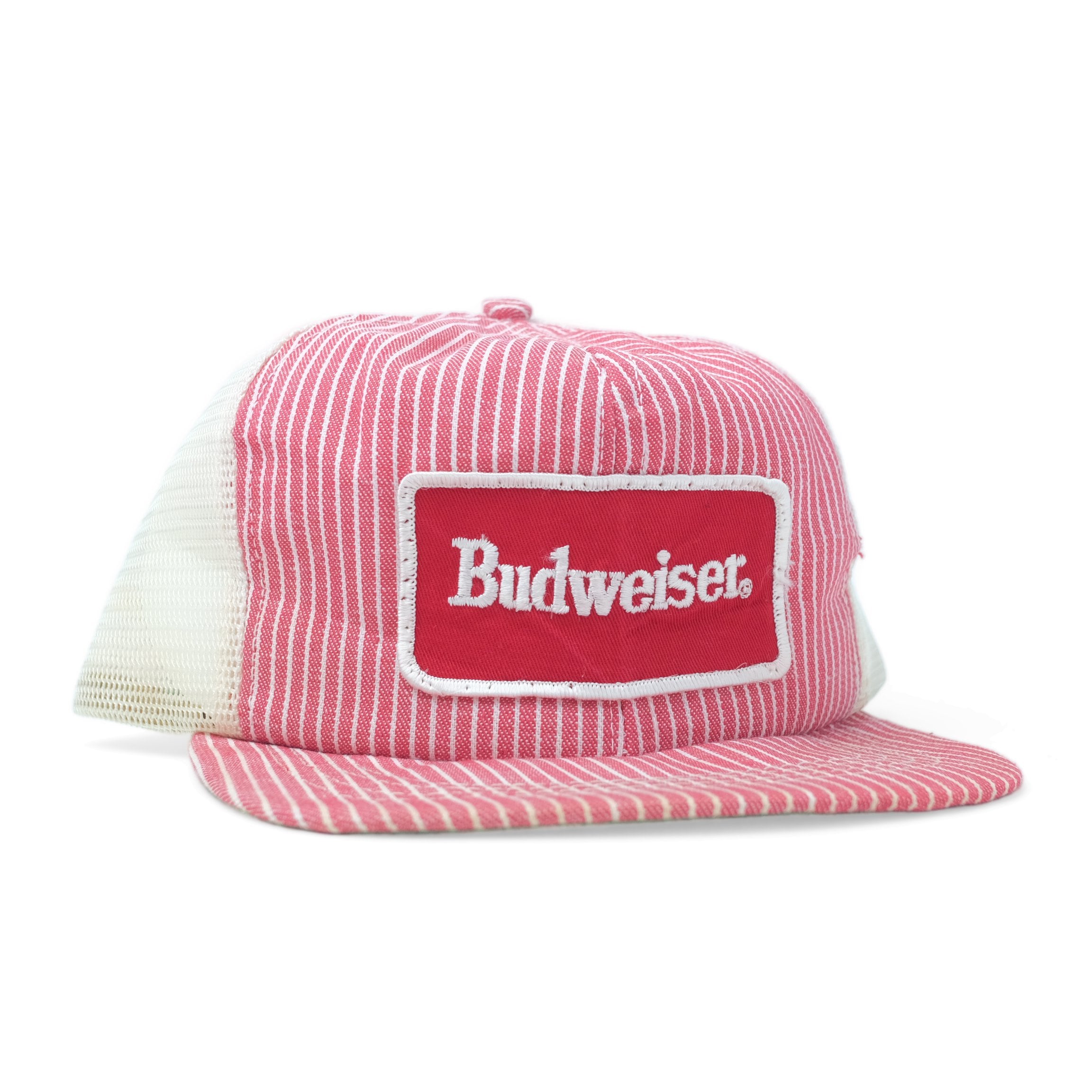 80's 90's Budweiser キャップ ヌードレディ 90s Budweiser Trucker Cap / Made in USA | Rosy Goods