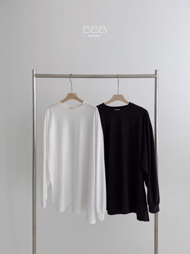 【取寄】bella bambina｜basic solid tee (adult)｜ベーシック無地T（ADULT）｜FREE｜mom｜26 autumn