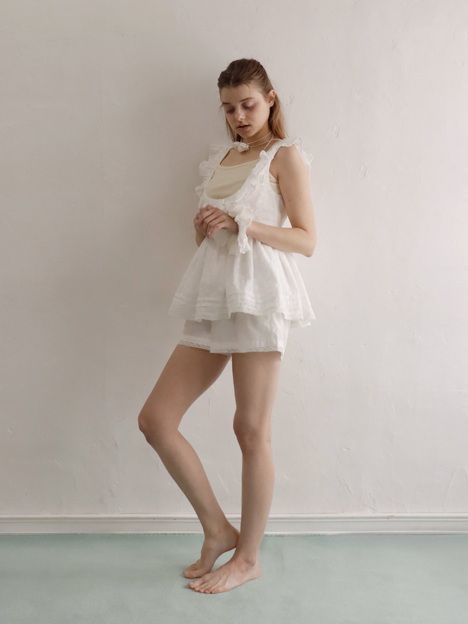 PETIT APLON TOP -LACE- | mieya mieya