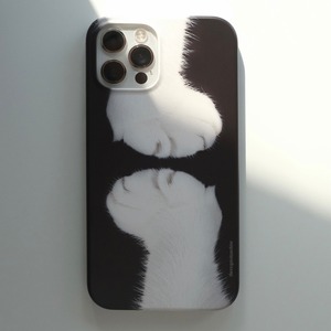 【t.e.a】Foot case / フット ケース iphone スマホ ケース カバー 猫 肉球 ハード 韓国雑貨