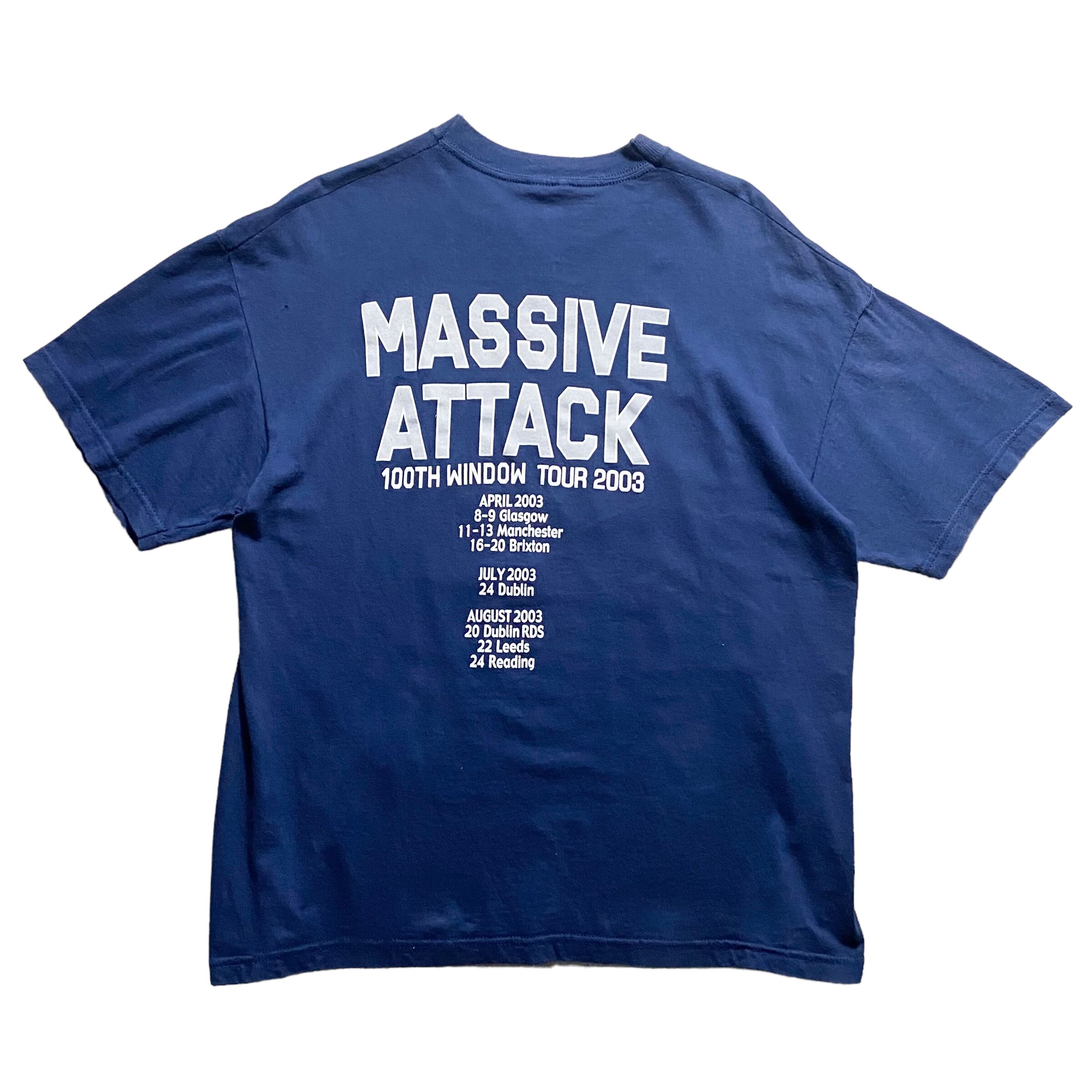 評価が高い ヴィンテージ Tシャツ Massive Attack ツアーTee - トップス