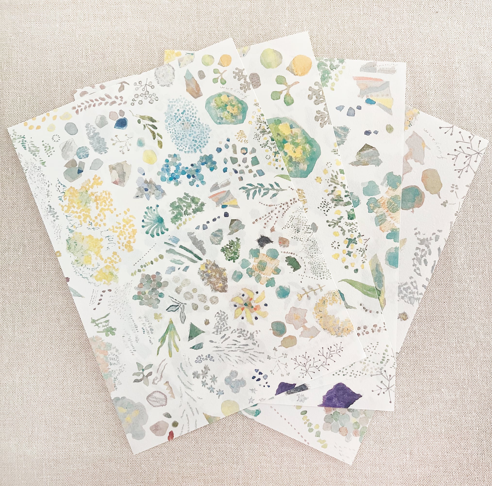 fuuyanm B5 Art paper 『1/fの庭』