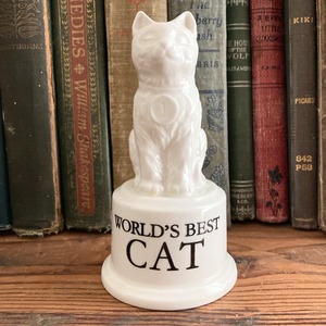 Vintage White Cat Object