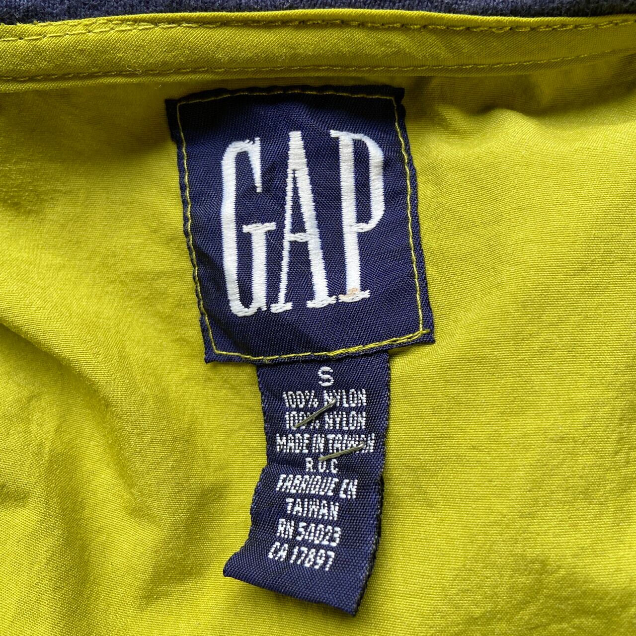 年代 OLD GAP オールドギャップ ナイロン アノラックパーカー メンズ