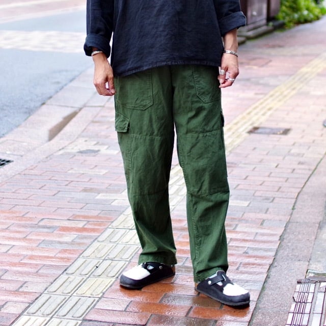 1960s SWEDISH ARMY Utility Cargo Pants / ヴィンテージ スウェーデン ...