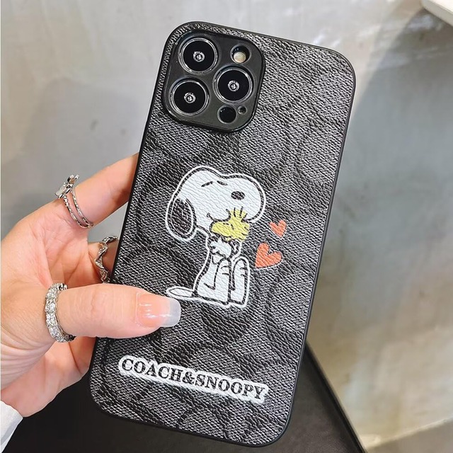 スヌーピー iPhone 12 用 ケース スマホケース TPU バンパー アイフォン ケース レンズ保護 ワイヤレス充電対応 指紋防止 全機種対応