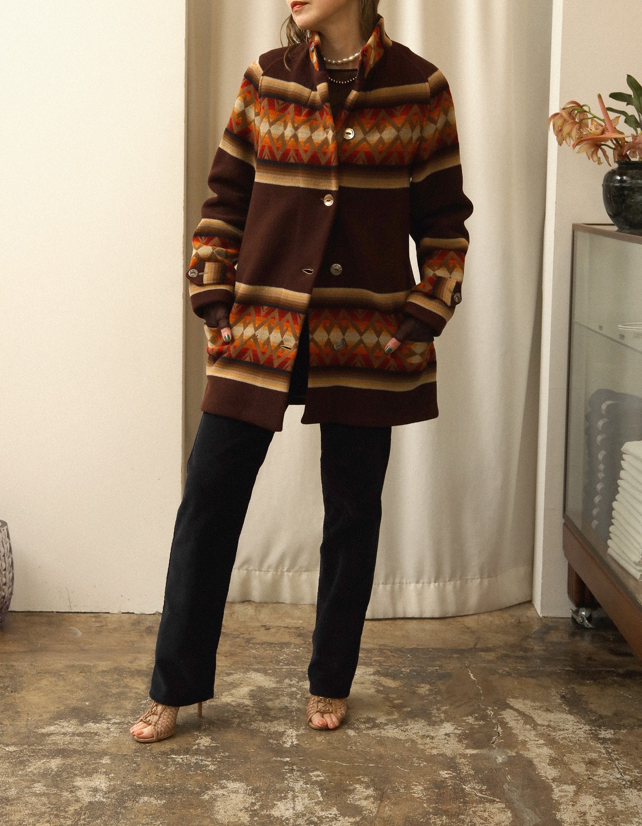 1930-40's Pendleton / Toboggan Wool Coat