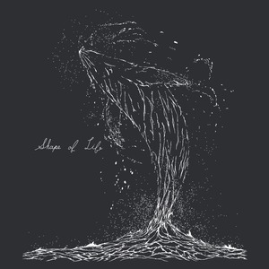 Shape of Life-ロンT(ブラック)