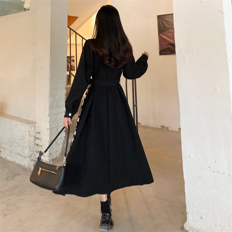 ロングワンピース レディース ロング丈 ワンピース 切り替え ロングワンピース レディース ロング丈 ワンピース 切り替え