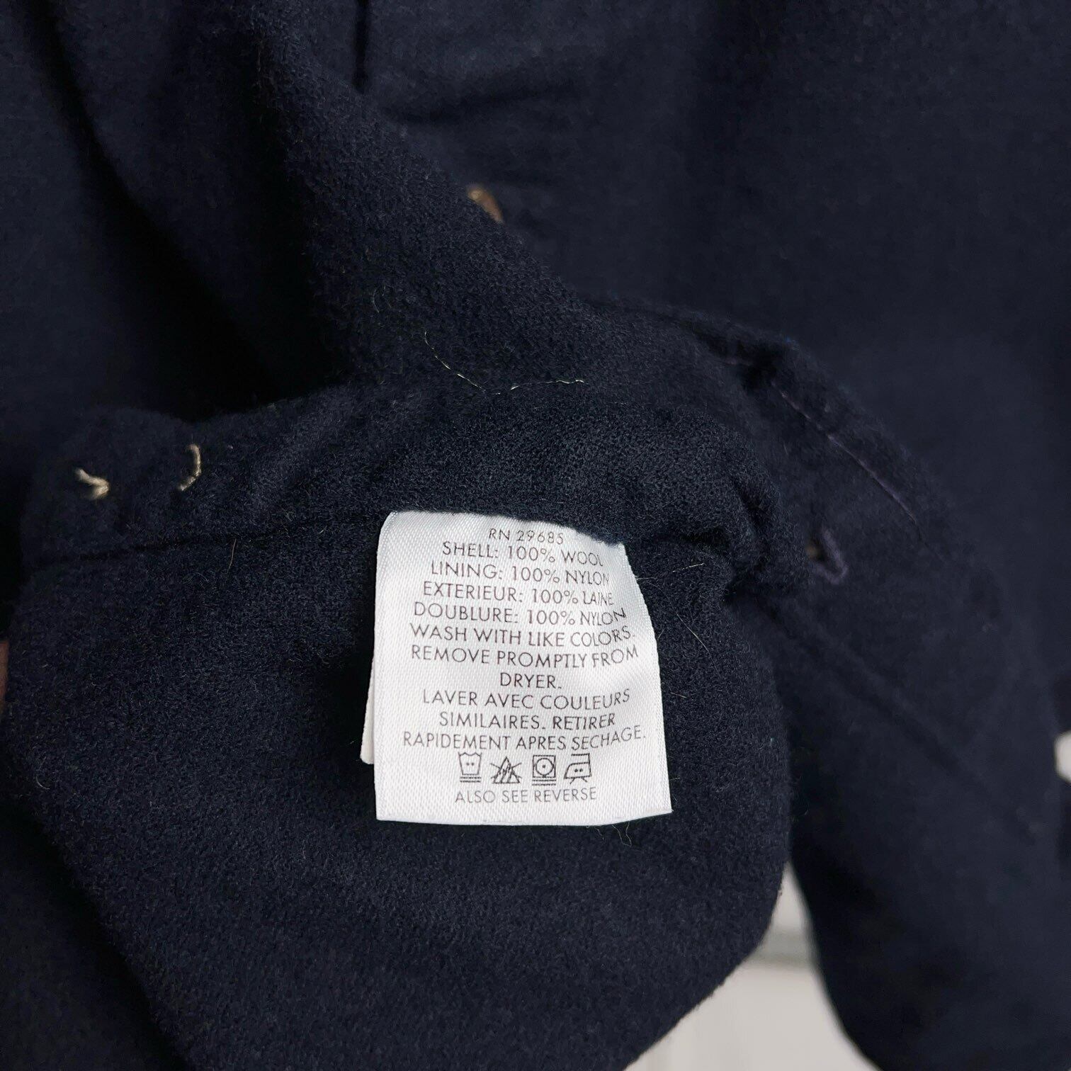 90's~00's PENDLETON Wool Shirt NAVY 90年代 00年代 ペンドルトン