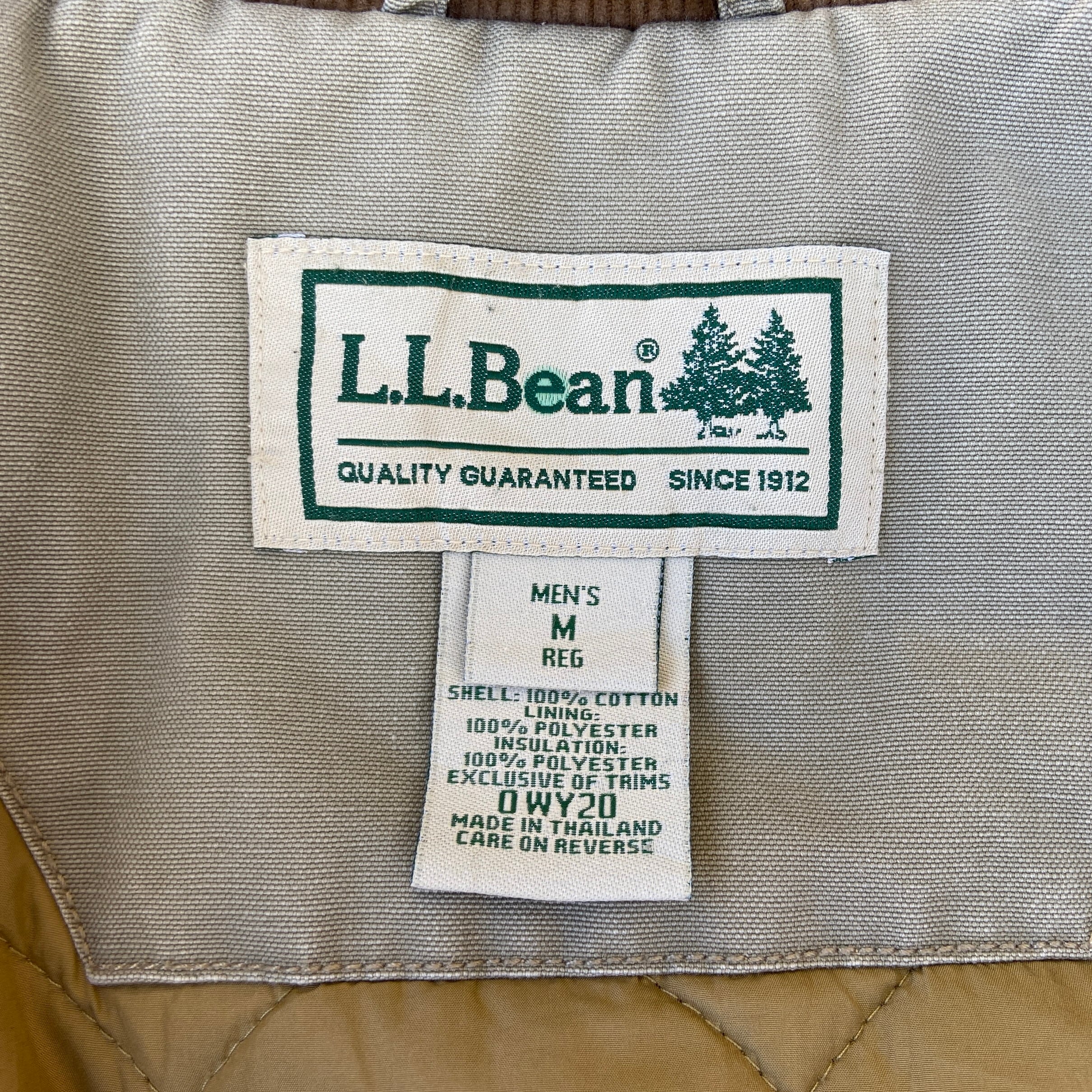 L.L.Bean エルエルビーン コーデュロイ襟 ハンティングジャケット