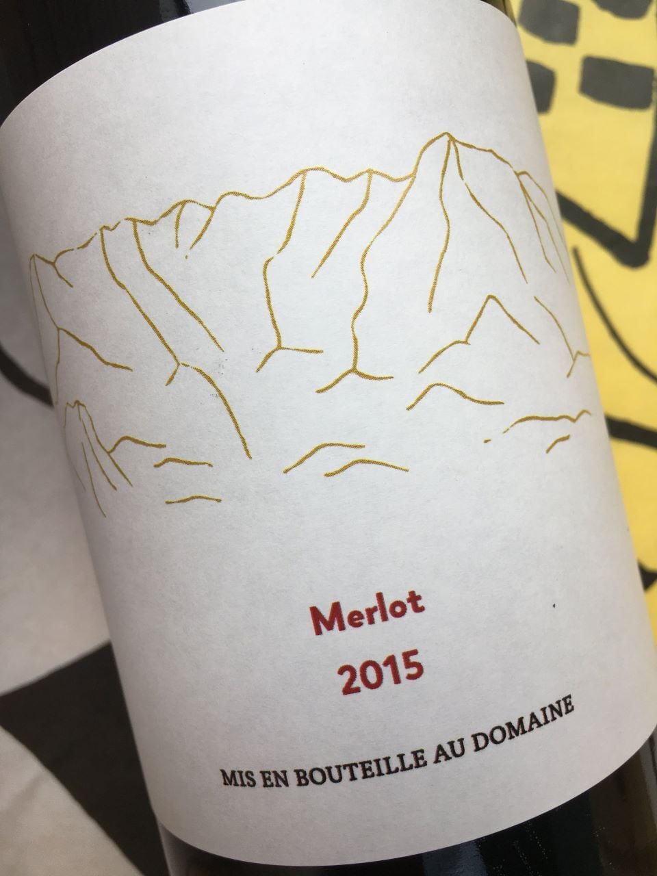 メルロー 2016　胎内高原ワイナリー　赤ワイン