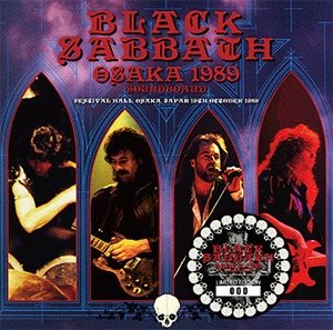 NEW  BLACK SABBATH OSAKA 1989 SOUNDBOARD　 1CDR Free Shipping