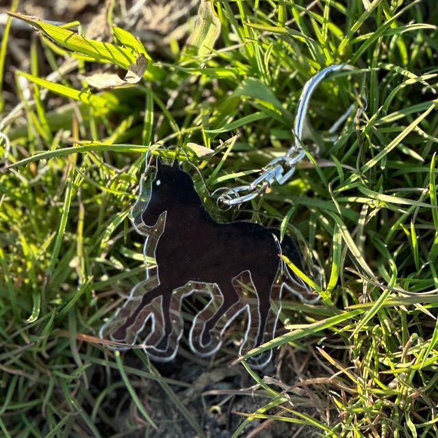 馬アクリルキーホルダー 《毛色8種》