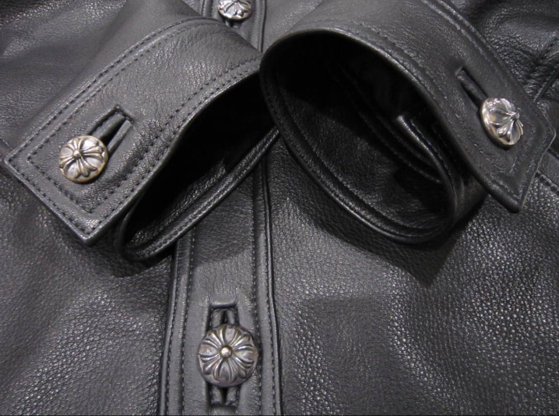 CHROME HEARTS クロムハーツ クラシックジーン レザー CHROME HEARTS クロムハーツ クラシックジーン レザー