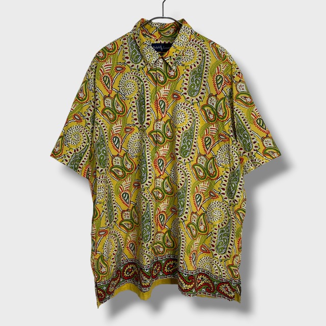 Ralph Lauren アロハシャツ BOB CAMP L ペイズリー柄 半袖