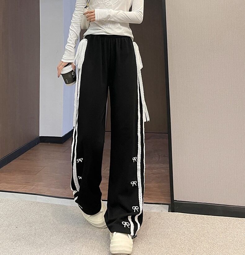 普段使いにぴったりのファッションカジュアルワイドレッグ
