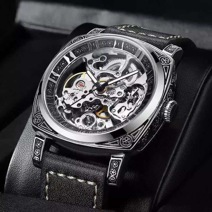 KIMSOUN 自動巻き スケルトン腕時計 ビンテージ ドイツ ブランド | PMJ